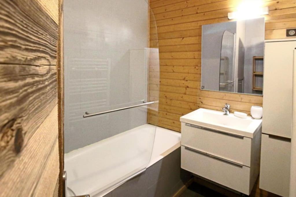 Studio Avec Coin Montagne Au Pied Des Pistes Megève Exterior foto
